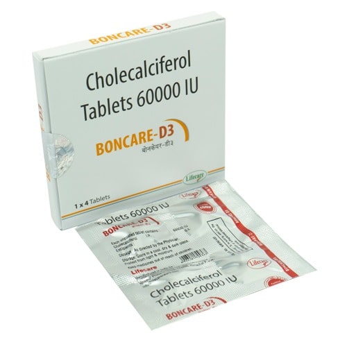 Cholecalciferol Granules Sachets/ Tablets 60000 I.U