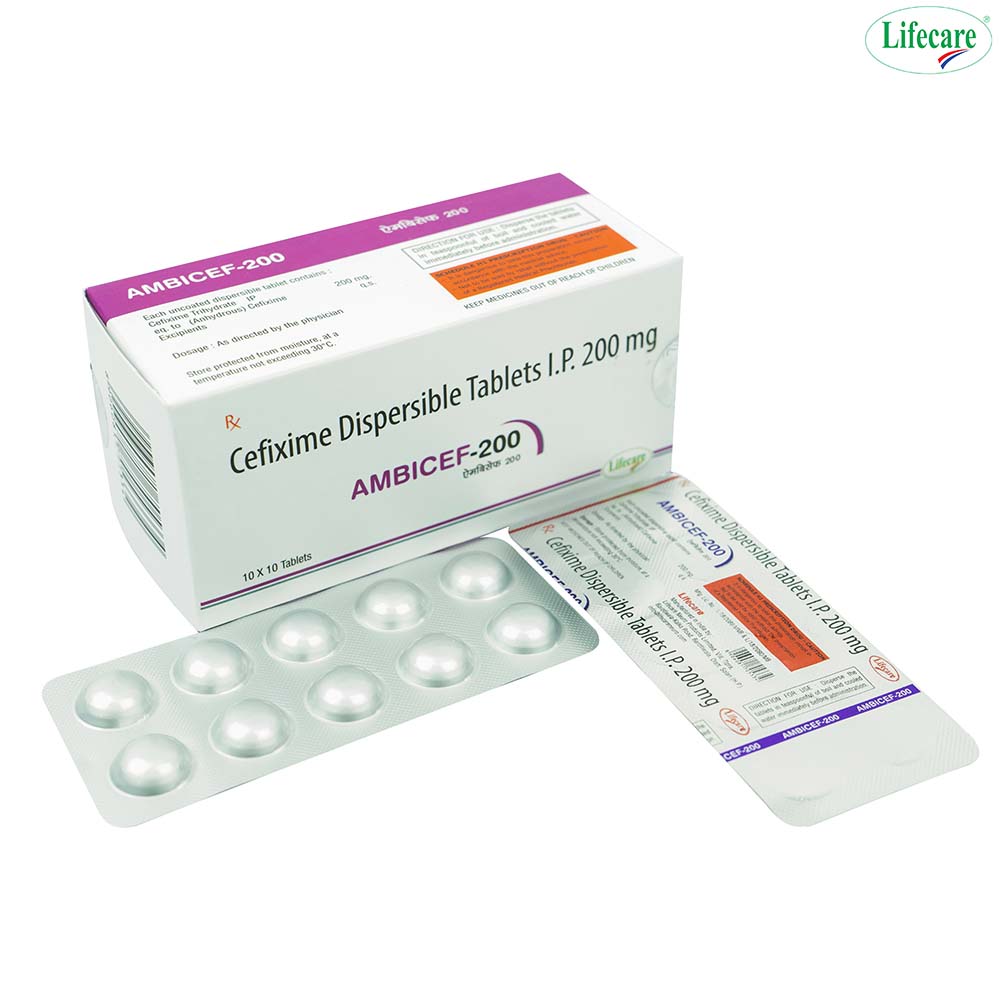 Cefixime Dispersible Tablets