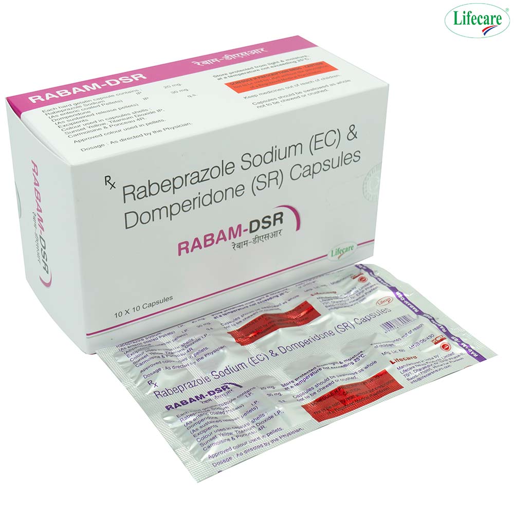 Rabeprazole + Domperidone Capsules