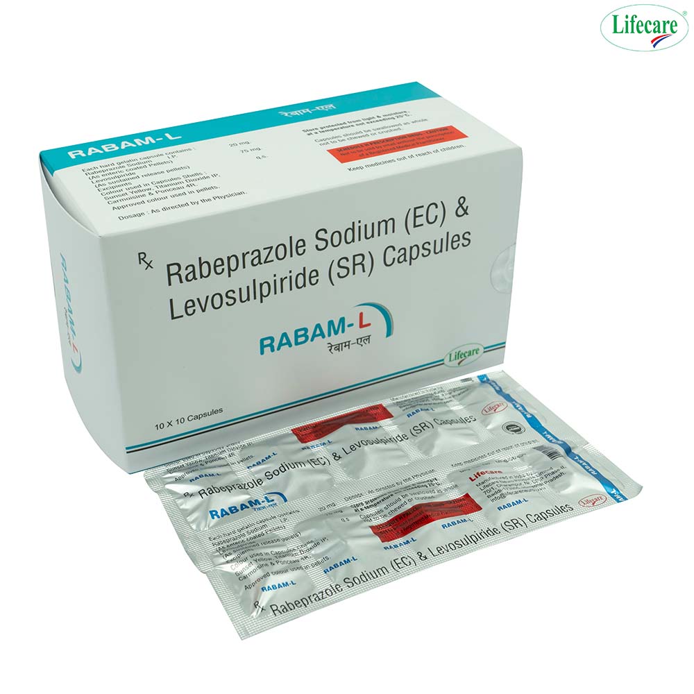 Rabeprazole Sodium + Levosulpiride Capsules