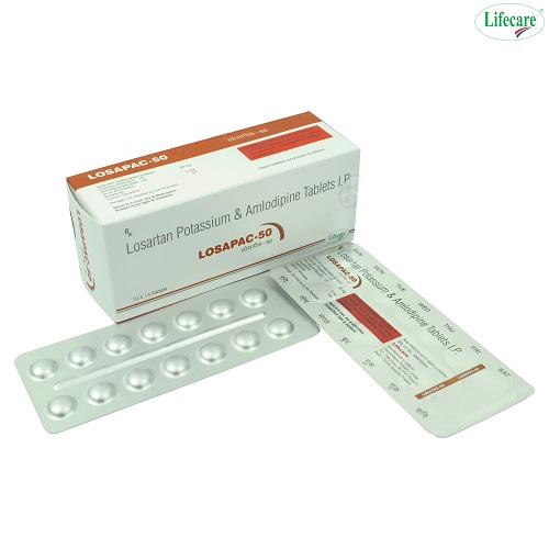 Losartan Potassium + Amlodipine Tablets