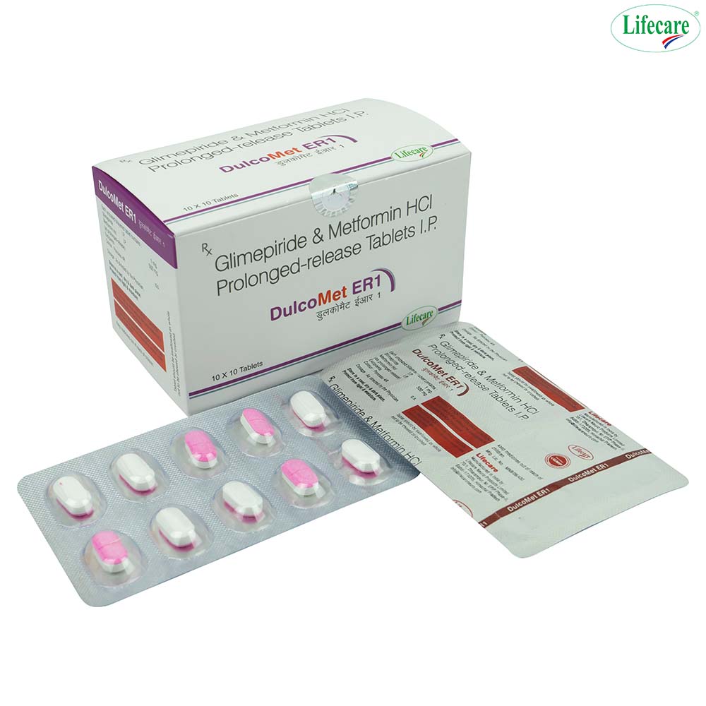 Glimepiride & Metformin HCI (ER) Tablets