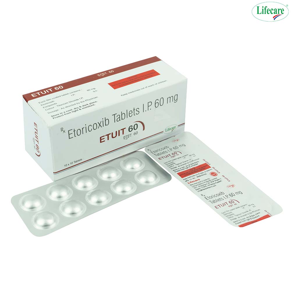Etoricoxib + Paracetamol Tablets